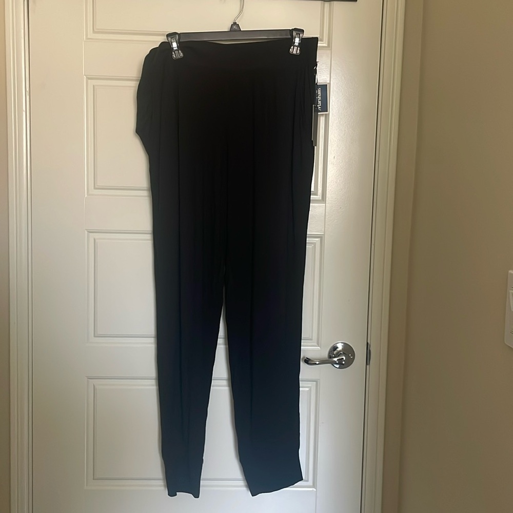 Max Studio Sleepwear Pants- Black